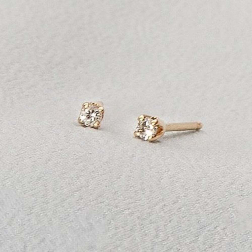 Melanie Auld Diamond Stud Earrings